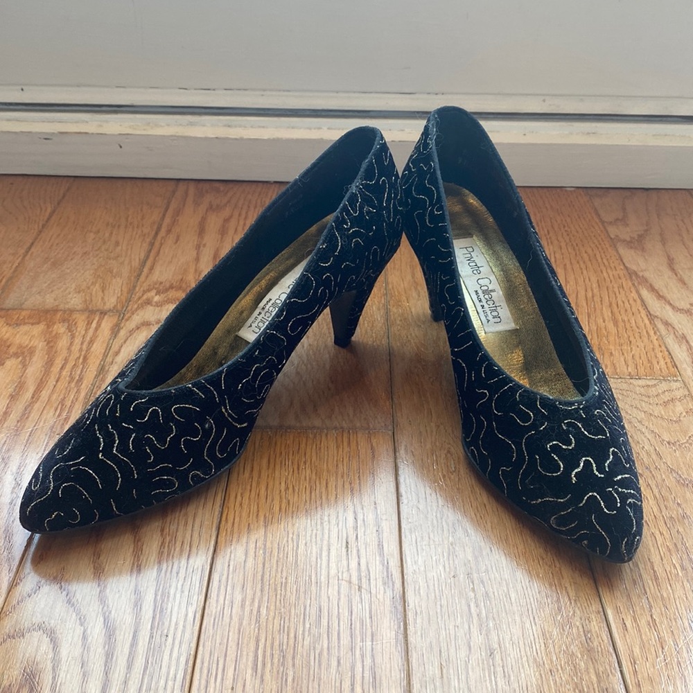 Vintage 80s do 60s Private Collection Pumps Heels